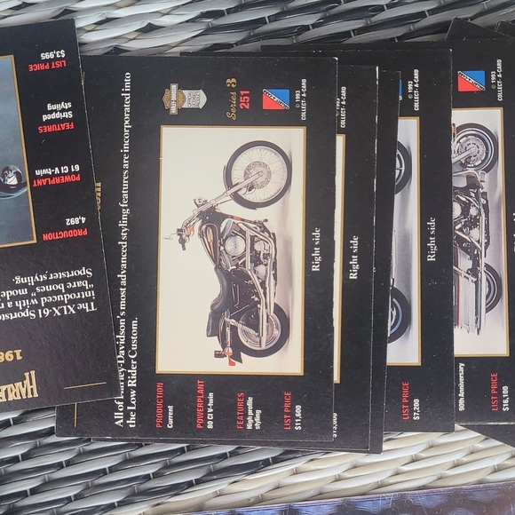 Harley Davidson Collectible cards - Picture 6 of 6